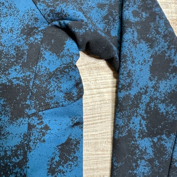 New Lululemon Sweatshirt Men Small Blue Black Camo Pullover Crewneck CIty Sweat - Picture 6 of 9